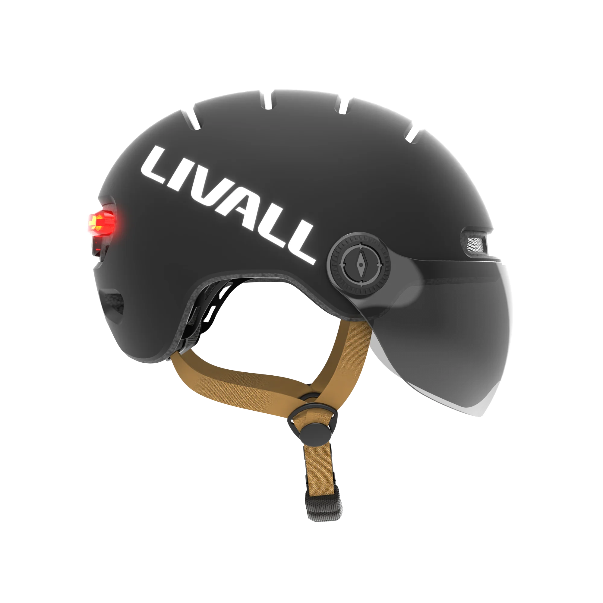 Livall L23 Black Visor Helmet - Image 4