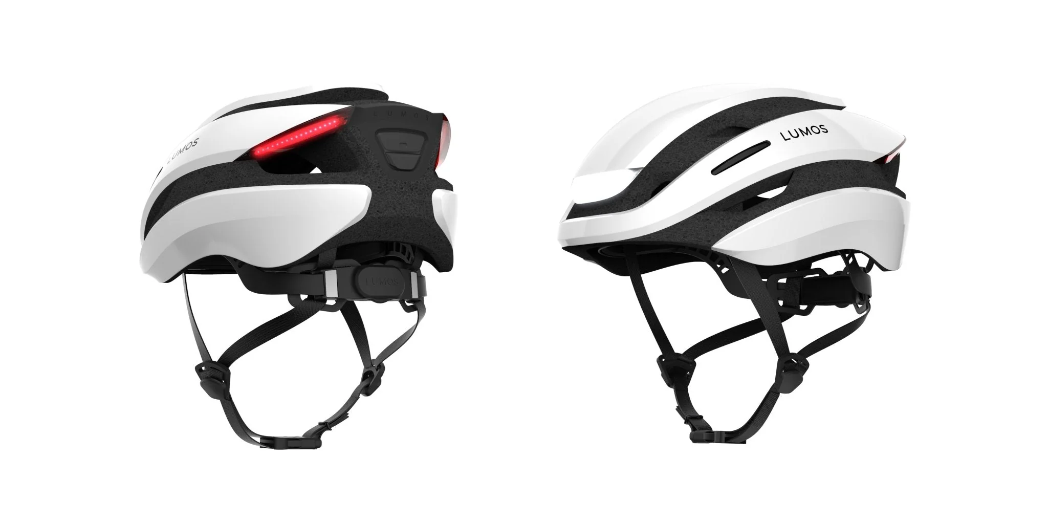 Lumos Ultra Smart Helmet White - Image 3